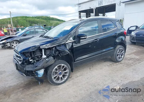 2022 Ford Ecosport Titanium from USA, damaged, VIN MAJ6S3KL6NC472017